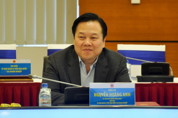 Chủ tịch Ủy ban quản lý vốn: Đảm bảo điều kiện để MobiFone hoạt động bình thường Chủ tịch Ủy ban Quản lý vốn Nhà nước tại doanh nghiệp Nguyễn Hoàng Anh - Ảnh: CMSC