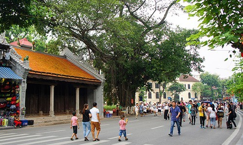 Không gian đi bộ Hoàn Kiếm sẽ được mở rộng Ảnh: ANTĐ