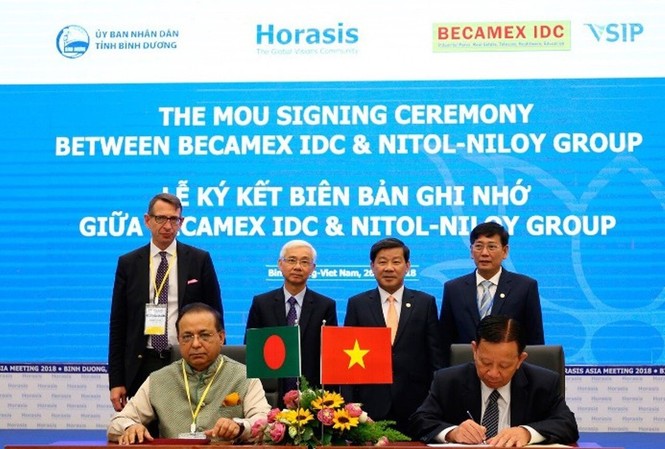Sự kiện Horasis 2019 tại Bình Dương: Cơ hội hiếm có cho doanh nghiệp Becamex IDC ký kết hợp tác với các DN nước ngoài tại Horasis 2018