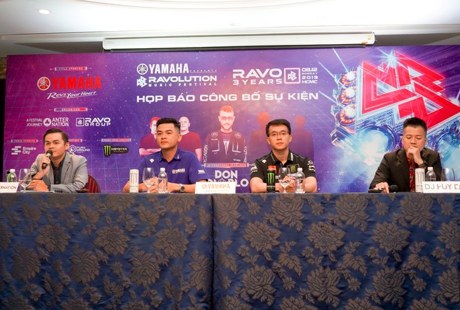 Yamaha Ravolution Music Festival mời 2 DJ top 10 thế giới về biểu diễn Toàn cảnh buổi họp báo công bố Ravolution Music Festival – Hành trình 3 năm phát triển