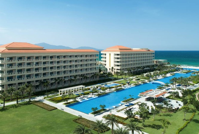 Sheraton Grand Đà Nẵng – điểm đến cho sự kiện xa hoa của giới siêu giàu thế giới Toàn cảnh khu nghỉ dưỡng Sheraton Grand Đà Nẵng Resort