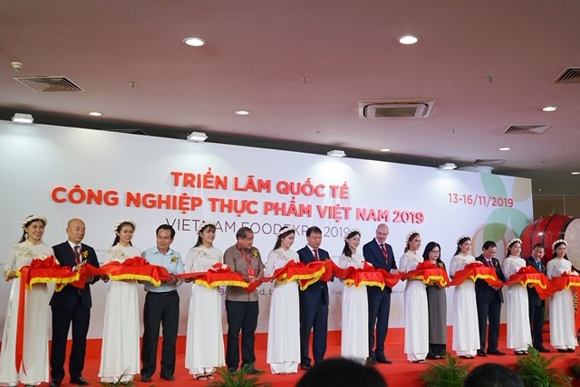 Tân Hiệp Phát tham gia triển lãm Vietnam Foodexpo 2019 Buổi lễ khai mạc triển lãm Vietnam Foodexpo 2019