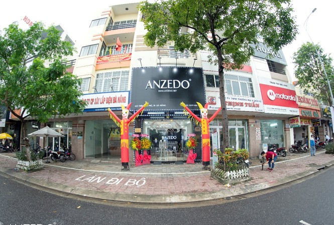 Thương hiệu vest Anzedo khai trương 2 cửa hàng tại TP.Đà Nẵng Sự kiện khai trương tại TP. Đà Nẵng của Thương hiệu veston ANZEDO