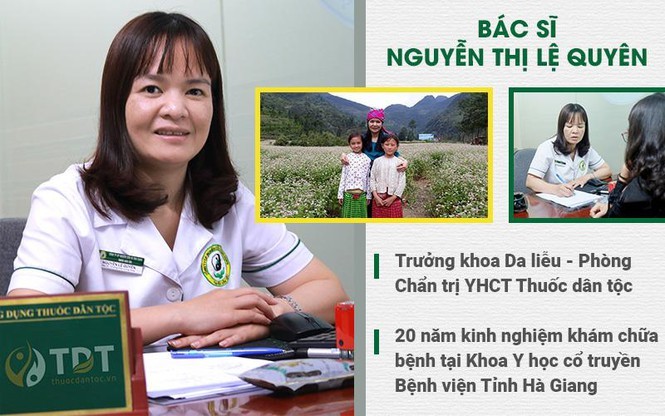 Bác sĩ Lệ Quyên chia sẻ giải pháp điều trị vảy nến, viêm da cơ địa trên VTV2 Bác sĩ Lệ Quyên chia sẻ giải pháp điều trị vảy nến, viêm da cơ địa trên VTV2