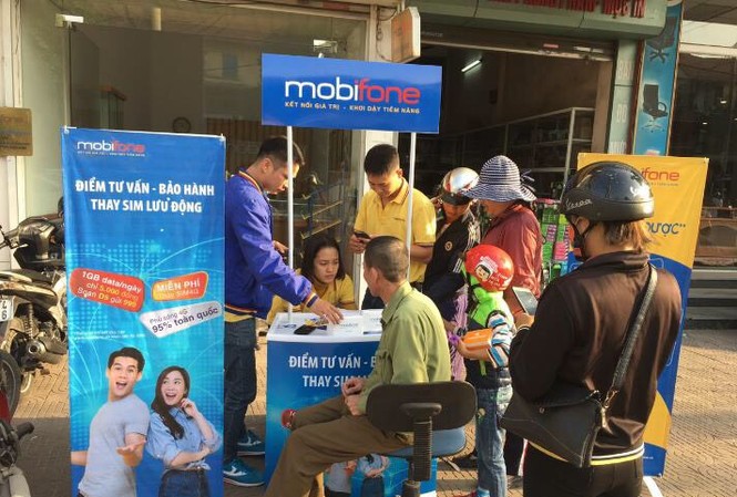 MobiFone miễn phí thay 1 triệu SIM 4G Một điểm tư vấn – bán hàng và thay sim 4G miễn phí tại Cẩm Phả, Quảng Ninh
