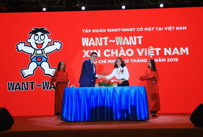 WANT~WANT ra mắt tại Việt Nam, chính thức thâm nhập thị trường Đông Nam Á WANT~WANT ra mắt tại Việt Nam, chính thức thâm nhập thị trường Đông Nam Á