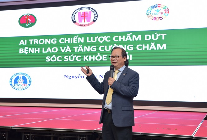 Trí tuệ nhân tạo sẽ 'nhân bản' những bác sĩ giỏi nhất Việt Nam thế nào? Ông Nguyễn Viết Nhung, Giám đốc Bệnh viện Phổi Trung ương nhấn mạnh công nghệ góp phần quan trọng trong mục tiêu chấm dứt bệnh lao vào năm 2030