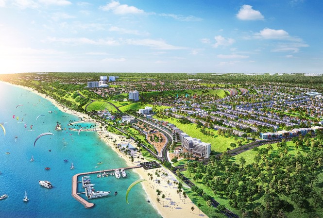 Các cung đường 'nghìn tỷ' mở ra nhiều cơ hội cho BĐS nghỉ dưỡng Phan Thiết NovaWorld Phan Thiet nằm trên mặt đường ĐT.719B nối thẳng về trung tâm TP.Phan Thiết