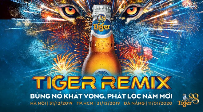 Bùng nổ khát vọng với đại nhạc hội Tiger Remix 2020 Bùng nổ khát vọng với đại nhạc hội Tiger Remix 2020