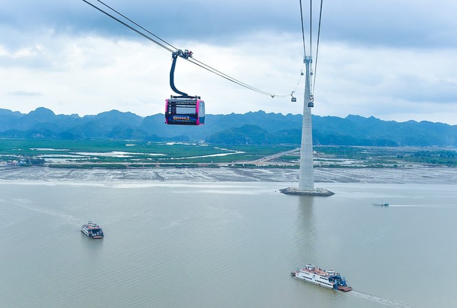 Hé lộ tuyến cáp treo 3 dây hiện đại sắp khai trương tại Hải Phòng Hé lộ tuyến cáp treo 3 dây hiện đại sắp khai trương tại Hải Phòng