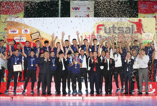 Thái Sơn Nam lần thứ 5 liên tiếp lên ngôi vô địch Giải Futsal HDBank Vô địch Quốc gia 2020 Thái Sơn Nam lần thứ 5 liên tiếp lên ngôi vô địch Giải Futsal HDBank Vô địch Quốc gia 2020