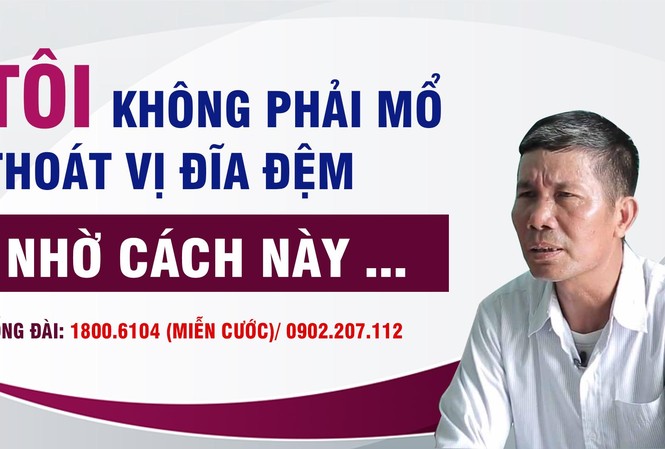 Cải thiện đau lưng do thoái hóa cột sống, thoát vị đĩa đệm mà không cần mổ Ông Thường khổ sở vì thoái hóa đốt sống, thoát vị đĩa đệm L4/5, phình đĩa đệm