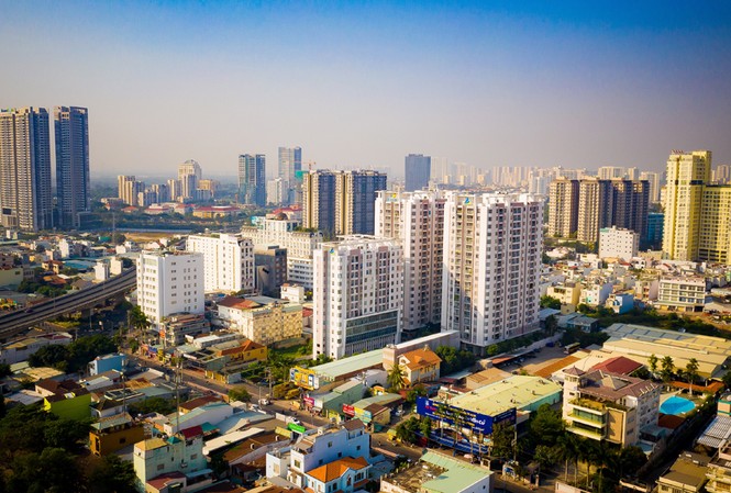 Sản phẩm căn hộ chung cư chiếm lĩnh thị trường bất động sản Căn hộ chung cư đang trở thành lựa chọn an cư hàng đầu của khách hàng