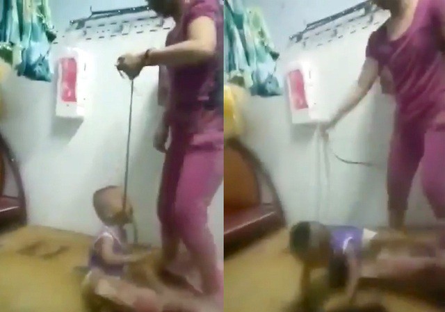 Đề nghị xử lý nghiêm người mẹ đánh đập con dã man ở Bình Dương Đề nghị xử lý nghiêm người mẹ đánh đập con dã man ở Bình Dương