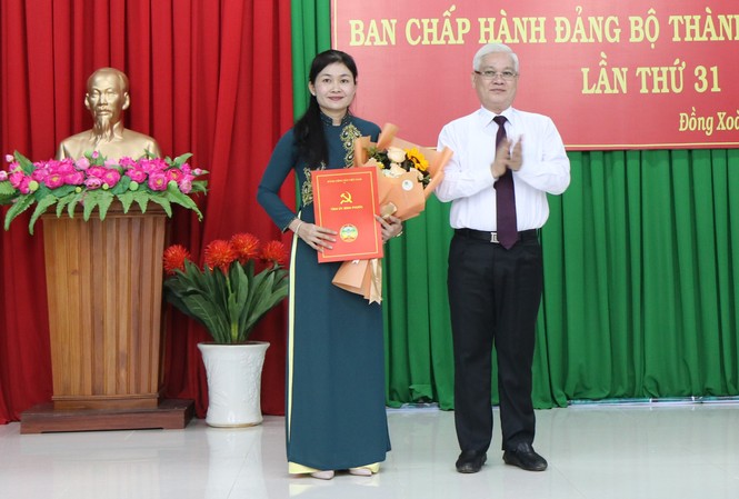 Giám đốc Sở LĐTB&XH làm Bí thư thành ủy Đồng Xoài Bà Tôn Ngọc Hạnh, Giám đốc sở LTB&XH tỉnh Bình Phước được điều động làm Bí thư thành ủy Đồng Xoài