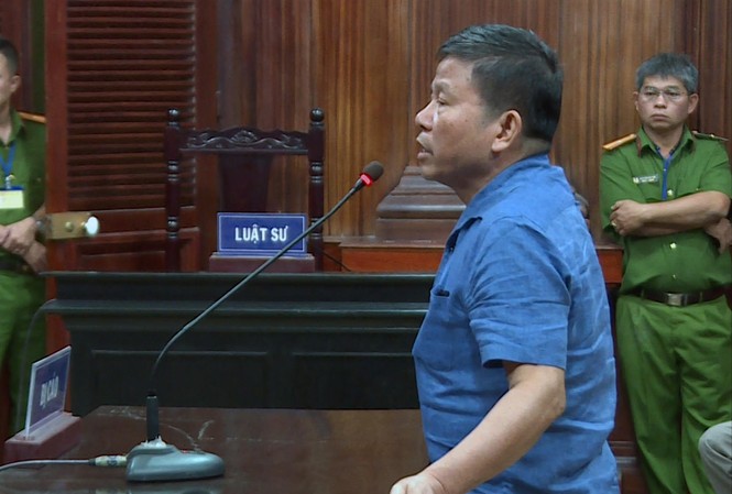 Nhóm thành viên tổ chức phản động “Việt Tân” lãnh án Bị cáo Châu Văn Khảm bị tuyên án cao nhất trong số 6 bị cáo với 12 năm tù Ảnh: T.C