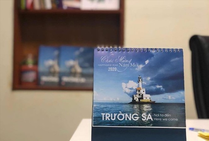 Lịch Tết, chờ đột phá... Bộ lịch “Trường Sa - Nơi ta đến”
hiện đang ăn khách