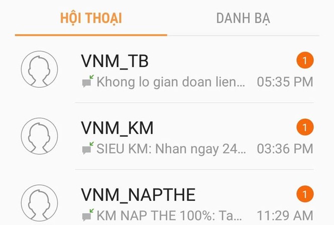 Hướng dẫn chặn tin nhắn rác trên điện thoại Hướng dẫn chặn tin nhắn rác trên điện thoại