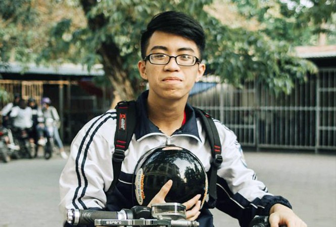 Vượt qua giới hạn của chính mình Tôn Lương Bảo luôn nỗ lực “vượt qua bản thân” trong học tập, rèn luyện Ảnh: NVCC