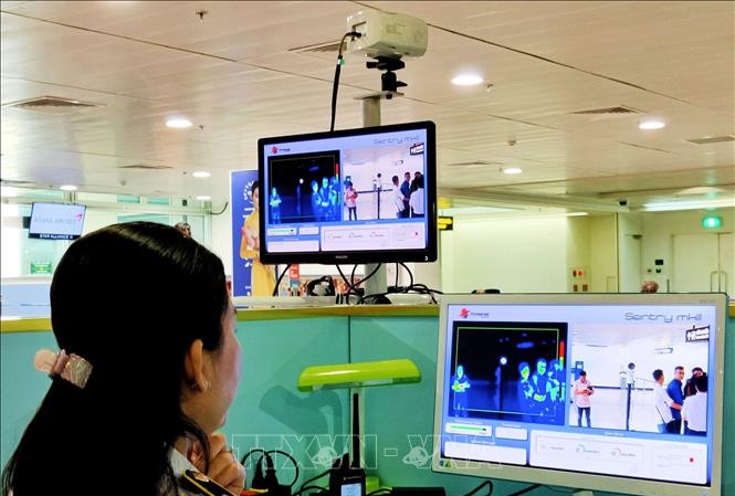 Máy đo thân nhiệt ‘quét’ thế nào để tìm ra người nhiễm Covid-19? Ảnh minh hoạ: Internet
