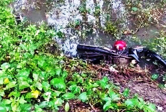 Nam công nhân tử vong bất thường dưới mương nước Hiện trường vụ tai nạn