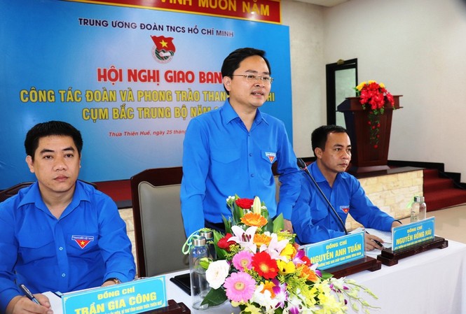Đoàn cụm Bắc Trung bộ: Chuyển động tốt trong các phong trào hành động cách mạng Bí thư Thường trực Trung ương Đoàn Nguyễn Anh Tuấn đã ghi nhận, đánh giá cao những kết quả mà các tỉnh, thành Đoàn cụm Bắc Trung bộ đạt được