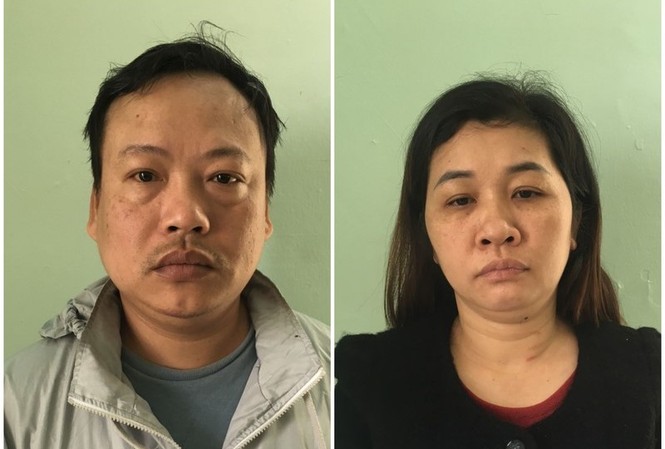 Khởi tố hai giám đốc doanh nghiệp mua bán hóa đơn, chứng từ trái phép Hai đối tượng Thịnh và Thắm. Ảnh C.A