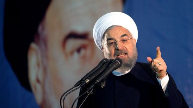 Iran gọi các biện pháp trừng phạt của Mỹ là ‘hành động khủng bố’ Tổng thống Iran Hassan Rouhani