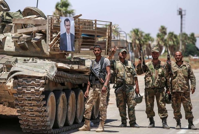 THẾ GIỚI 24H: Quân đội Syria tham chiến, dàn quân biên giới chặn Thổ Nhĩ Kỳ Quân đội Syria tham chiến. Ảnh: In-Cyprus