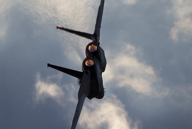 Israel không kích hàng chục mục tiêu quân sự ở Syria Tiêm kích F-35 của Không quân Israel. Ảnh: AP