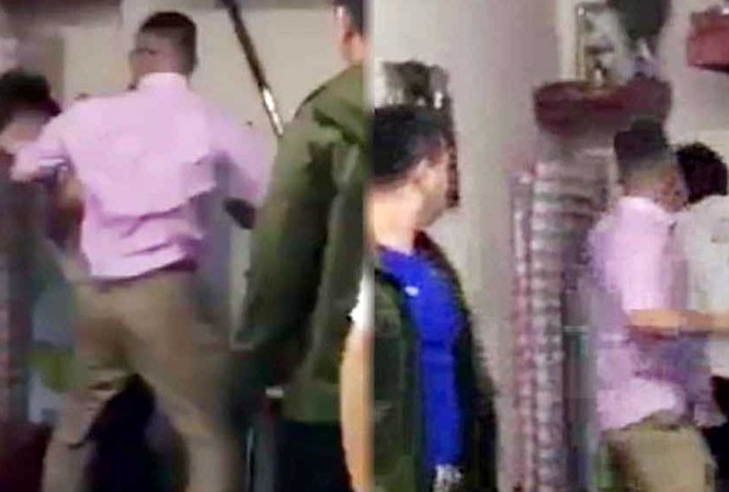 Võ sư Nam Nguyên Khánh bị đánh hội đồng: Không khởi tố vụ án Ảnh cắt từ clip