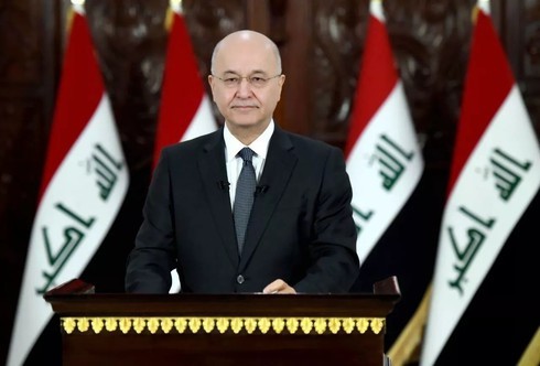 THẾ GIỚI 24H: Từ chối chỉ định Thủ tướng mới, Tổng thống Iraq từ chức Tổng thống Iraq Barham Saleh. Ảnh: RIA.