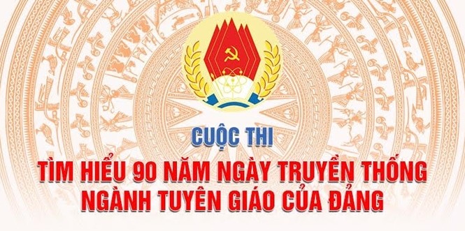 Cuộc thi Tìm hiểu 90 năm truyền thống ngành Tuyên giáo của Đảng Cuộc thi Tìm hiểu 90 năm truyền thống ngành Tuyên giáo của Đảng