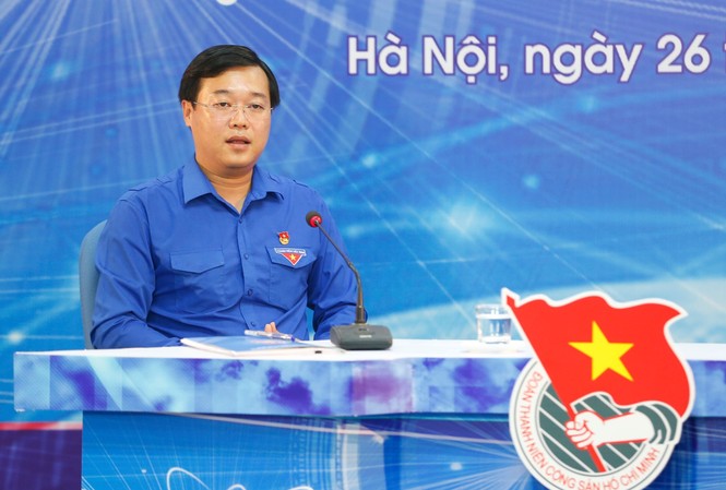 Tổ chức Đoàn thay đổi để phù hợp với thanh niên Anh Lê Quốc Phong - Bí thư thứ nhất T.Ư Đoàn tại buổi đối thoại ngày 26/3. Ảnh: Như Ý