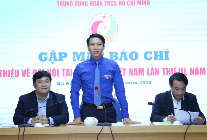 400 đại biểu tham gia Đại hội Tài năng trẻ Việt Nam lần thứ III Anh Nguyễn Ngọc Lương, Bí thư T.Ư Đoàn, Chủ tịch Hội đồng Đội T.Ư thông tin về Đại hội Tài năng trẻ Việt Nam lần thứ III. Ảnh: Lâm Đăng Hải