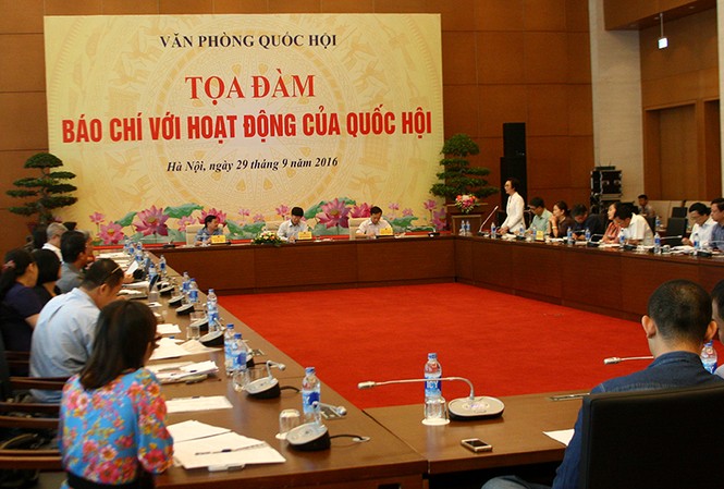 Lý do bận họp chính là cái cớ để né trách nhiệm Toạ đàm Báo chí với hoạt động của Quốc hội do Văn phòng Quốc hội tổ chức sáng 29/9