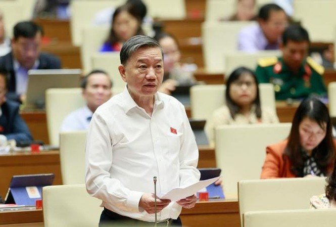 Đại tướng Tô Lâm: Ma túy là tội phạm của các loại tội phạm Đại tướng Tô Lâm, Bộ trưởng Công an. Ảnh Như Ý