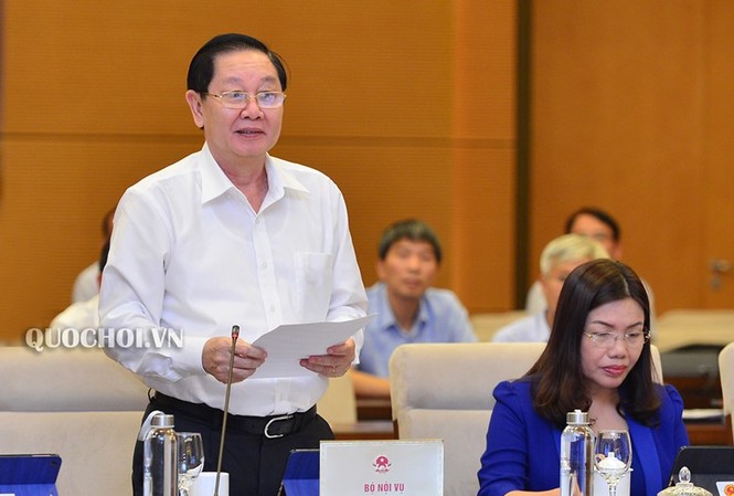 76 đơn vị hành chính sau sắp xếp vẫn chưa đạt tiêu chuẩn Bộ trưởng Nội vụ Lê Vĩnh Tân