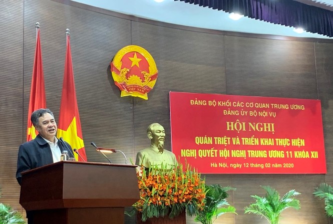 Đặc biệt coi trọng chất lượng nhân sự nhiệm kỳ tới PGS. TS. Nguyễn Viết Thông. Ảnh BNV