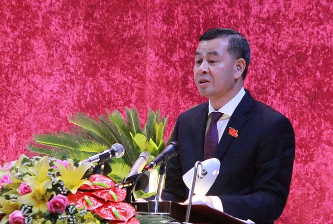 Hoà Bình có tân Bí thư Tỉnh ủy Phó bí thư Tỉnh ủy Hòa Bình Ngô Văn Tuấn đã được bầu làm Bí thư Tỉnh ủy Hòa Bình - Ảnh: Báo Hòa Bình