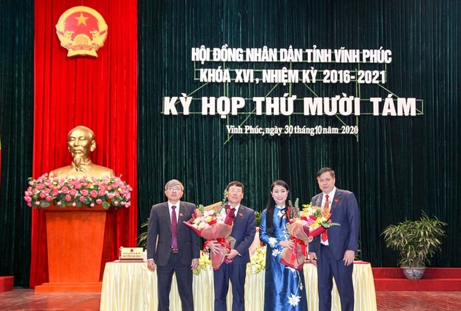 Ông Lê Duy Thành được bầu làm Chủ tịch UBND tỉnh Vĩnh Phúc Ảnh: Báo Vĩnh Phúc
