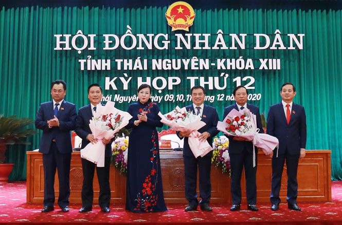 Thái Nguyên: Bí thư Tỉnh ủy, tân Chủ tịch HĐND, UBND tỉnh đều thuộc thế hệ 7X Bí thư Tỉnh uỷ Thái Nguyên và các nhân sự chủ chốt trong tỉnh. Ảnh Báo Thái Nguyên