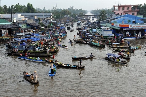 Ba quốc gia ‘Tuyên bố cam kết’ kiểm toán lưu vực sông Mê Kông Kiểm toán ba nước hợp tác kiểm toán lưu vực sông Mê Công. Ảnh IT