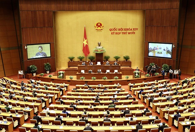 Có thể bỏ phiếu kín khi lựa chọn người ứng cử đại biểu Quốc hội Hình ảnh phiên khai mạc kỳ họp thứ 10, Quốc hội khoá 14