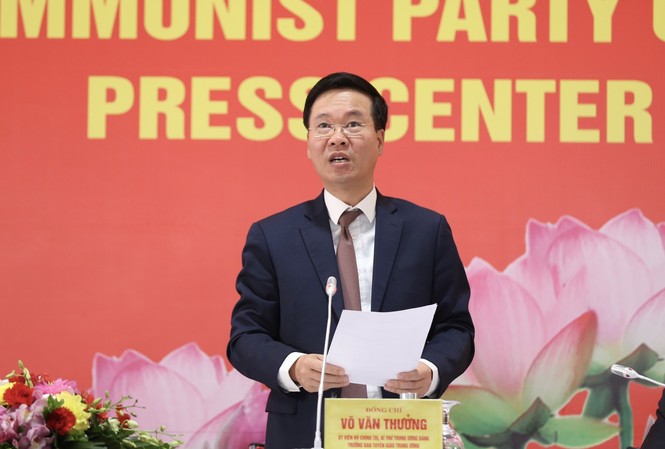 BCH T.Ư, Bộ Chính trị, Ban Bí thư 'thống nhất cao' về công tác nhân sự Ông Võ Văn Thưởng, Uỷ viên Bộ Chính trị, Trưởng Ban Tuyên giáo Trung ương. Ảnh Như Ý