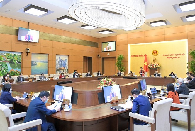 Kỷ cương, kỷ luật hành chính tại nhiều cơ quan chưa đáp ứng yêu cầu Phiên họp Uỷ ban Thường vụ Quốc hội. Ảnh QH