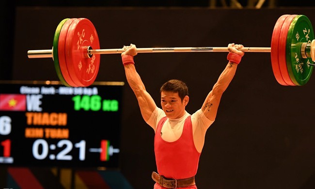'Thót tim' xem Thạch Kim Tuấn giành HCV SEA Games 29 'Thót tim' xem Thạch Kim Tuấn giành HCV SEA Games 29