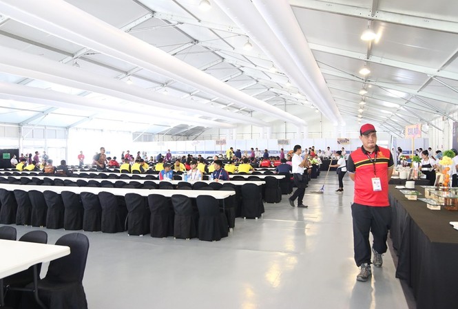 Tận thấy 'nơi ăn, chốn ở' của VĐV Việt Nam ở SEA Games Tận thấy 'nơi ăn, chốn ở' của VĐV Việt Nam ở SEA Games