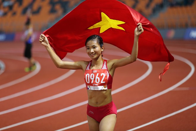'Hạt tiêu' Nguyễn Thị Oanh giành giải Vận động viên tiêu biểu 2019 'Hạt tiêu' Nguyễn Thị Oanh giành giải Vận động viên tiêu biểu 2019