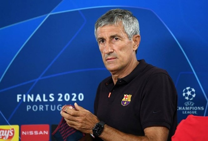 Chủ tịch Barca xác nhận sa thải HLV Setien Barca sắp công bố thông tin sa thải HLV Quique Setien